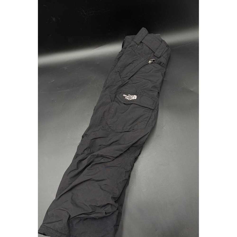 The North Face Boys HyVent Insulated Snow Ski Pants Black XS 6